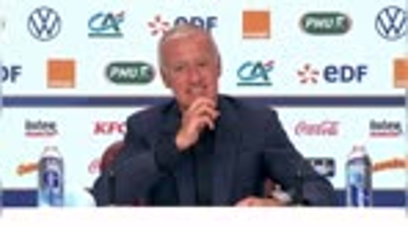 Bleus - Deschamps : "Upamecano ? C'était le moment"