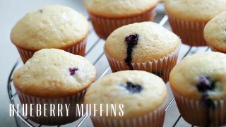 Easy Homemade Blue Berry Muffins Recipe