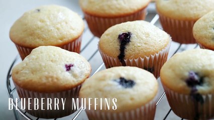 Easy Homemade Blue Berry Muffins Recipe