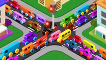 Colors for Children to Learn with Street Vehicles - Colours for Kids to Learn - Learning Videos_6