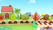Fruit train- Learn Fruit Train - learning fruits for kids