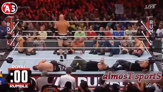 Best ROYAL RUMBLE match till date - Full Rumble Highlights