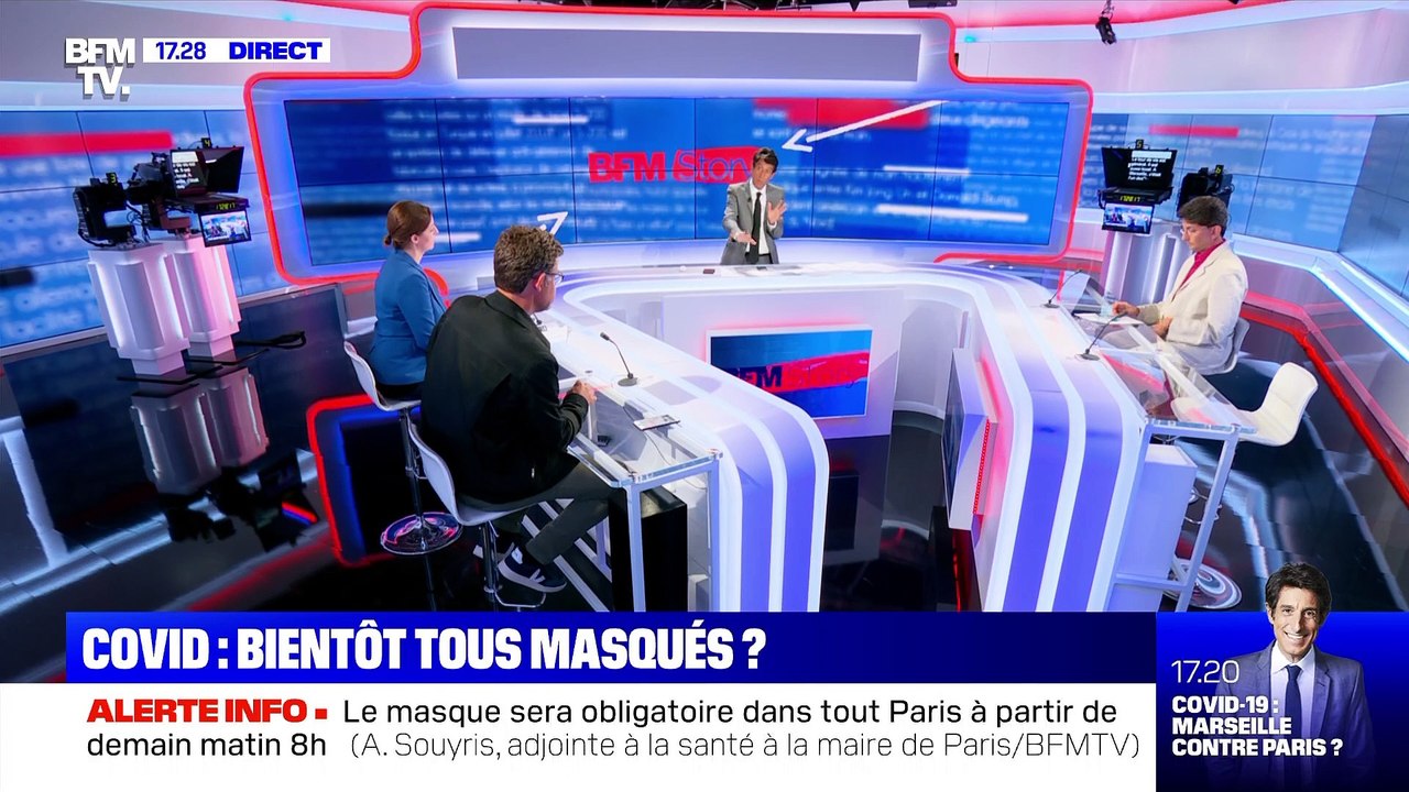 Story 3 : Bientôt tous masqués à cause du Covid ? - 27/08