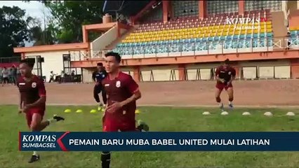 Pemain Baru Muba Babel United Mulai Latihan