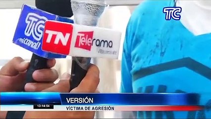 Trabajador de la Cruz Roja del Guayas fue atacado a piedrazos en la cara