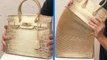 This Hermès Birkin bag is actually a sculpture carved from paper