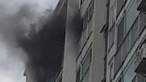 서울 성북구 아파트 18층에서 화재...수십 명 대피 / YTN