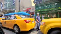 Yellow cabs in Manhattan stage protest to demand help after pandmeic wrecked business