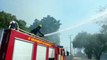 Corpo de Bombeiros combate incêndio de grandes proporções na Região do Lago Azul