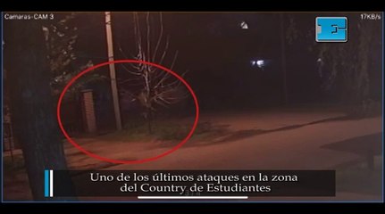 Uno de los últimos ataques en la zona del Country de Estudiantes