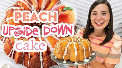 Hey Y'all - Peach-Bourbon Upside-Down Bundt Cake