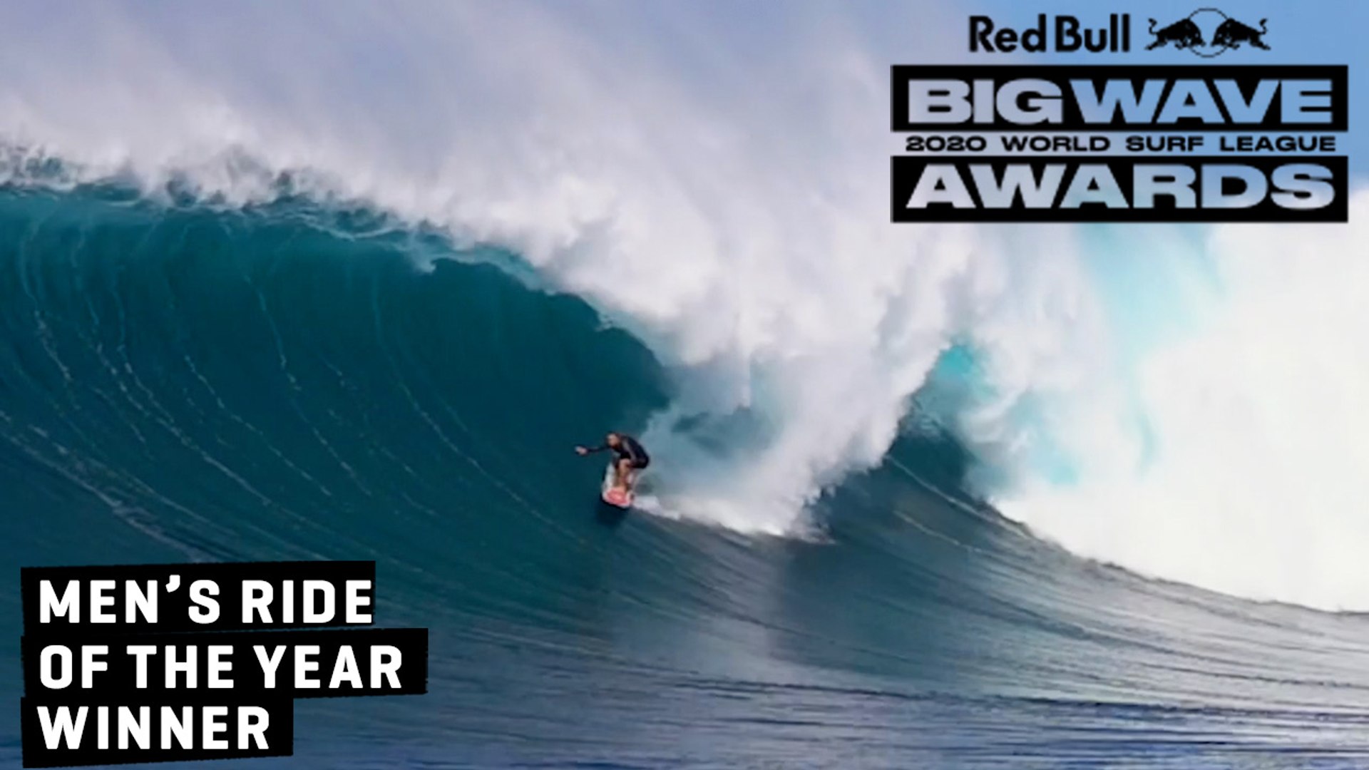 BIG WAVE RIDE OF THE YEAR WINNER - BILLY KEMPER at Jaws | Red Bull Big Wave  Awards - video dailymotion