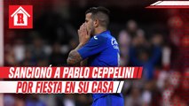 Sancionó a Pablo Ceppelini tras fiesta en su casa con Alan Mozo
