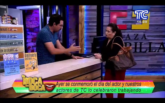Se conmemoró el día del actor: Los talentos de TC Televisión lo celebraron trabajando