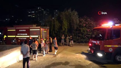 Evini yakan şahıs dumandan etkilendi