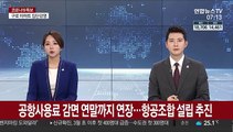 공항사용료 감면 연말까지 연장…항공조합 설립 추진