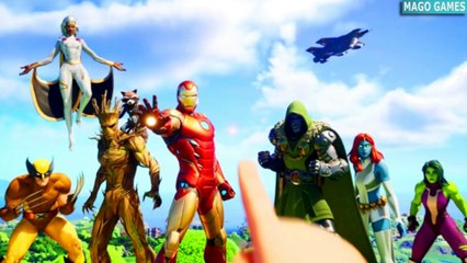 Fortnite Temporada 4 - Marvel  Guerra Interdimensional