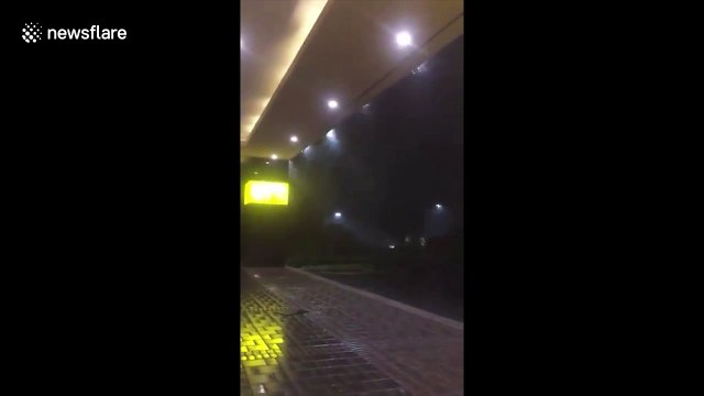 Ferocious winds and rain lash Louisiana due to Hurricane Laura