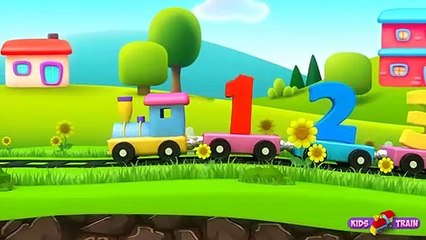 Learn numbers with numbers train I numbers song for children