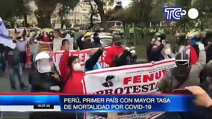 Perú es el país con mayor tasa de mortalidad por Covid-19: informe internacional