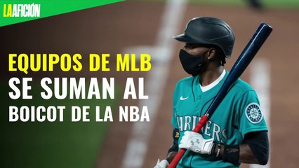 Equipos de MLB se suman al boicot de la NBA por ataque policial