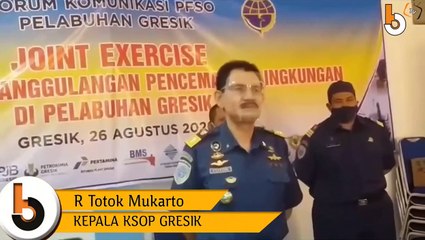 10 TUKS DILATIH CEPAT MENANGANI PENCEMARAN LAUT SELAR MADURA