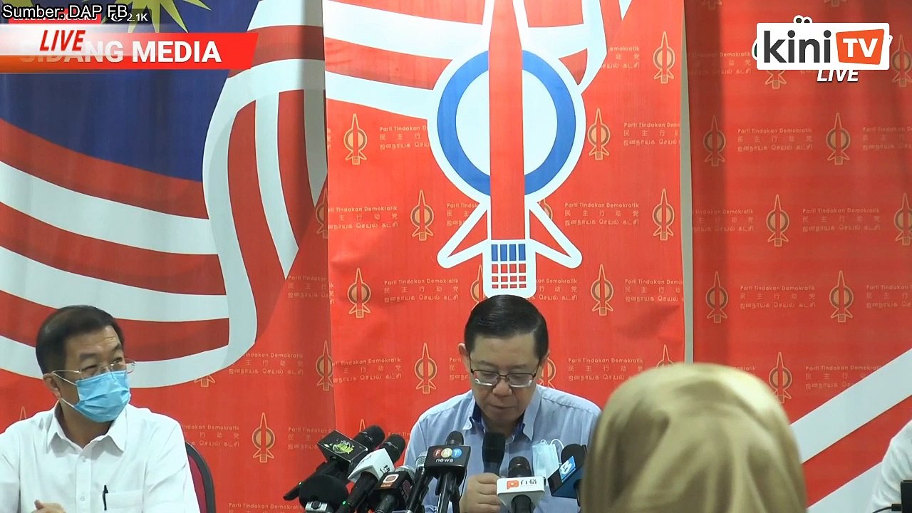 LIVE: Sidang media oleh Setiausaha Agung DAP, Lim Guan Eng
