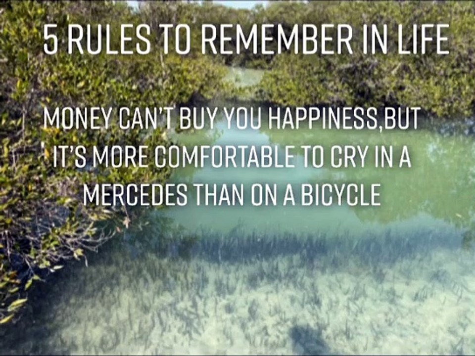 5 Rules to Remember in Life