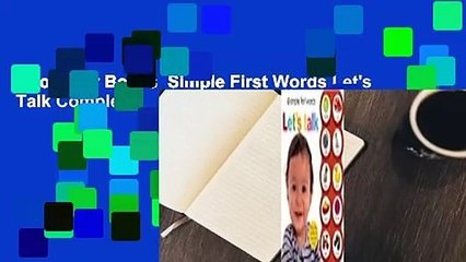Simple First Words Book for Kids 🧸 | Fun Sound & Picture Matching