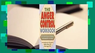 Full E-book  The Anger Control Workbook  For Kindle