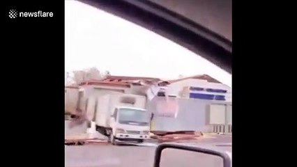 Aftermath of Hurricane Laura in Louisiana