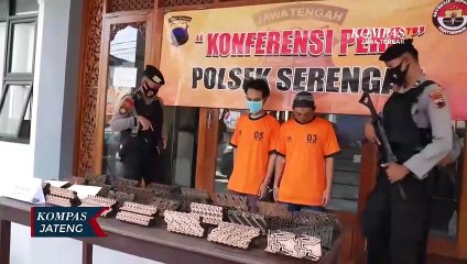 Pemulung Curi Ratusan Plat Batik Cap di Solo