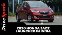 2020 Honda Jazz Launched In India