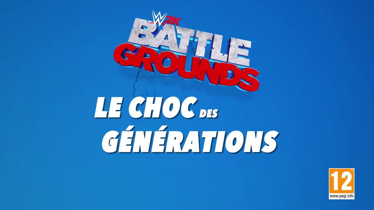WWE 2K Battlegrounds - Bande-annonce le choc des générations