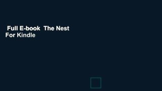 Full E-book  The Nest  For Kindle