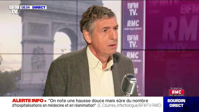 Pr Eric Caumes sur l'immunité collective: Ce n'est pas si facile que ça parce que malheureusement, on perd nos anticorps