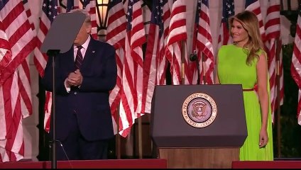 Trump arremete contra Biden al aceptar la nominación republicana