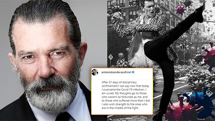 Antonio Banderas Finally Overcomes COVID-19 Infection