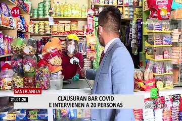 Santa Anita: intervienen cebichería que funcionaba como bar