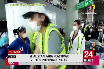 Colombia: vuelos internacionales serían reabiertos próximamente