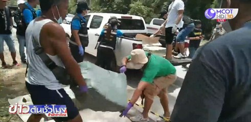 ยึดยาบ้า 1 ล้านเม็ด ทิ้งข้างทาง จ.สงขลา