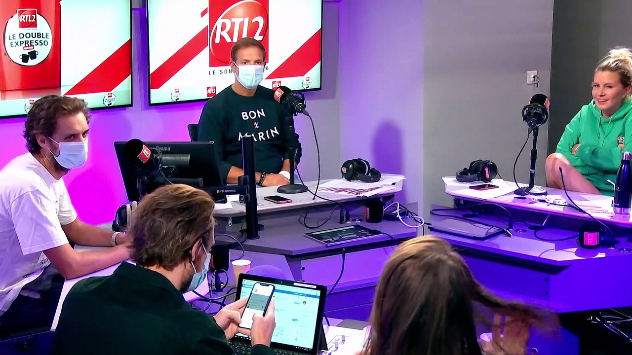 Flo Delavega dans Le Double Expresso RTL2 (28/08/20)