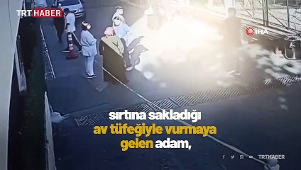 Özel güvenlik görevlisinin dikkati kadın cinayetini önledi
