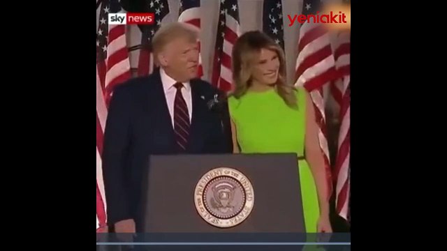 Beyaz Saray’da Trump’ın eşi ve kızı arasında gergin anlar!