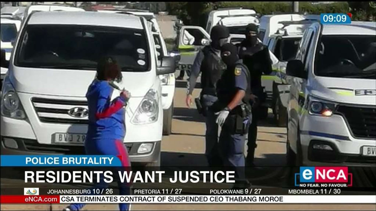 Residents want justice for police brutality