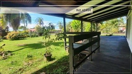A vendre maison F4 "terrain 1000m2" à Mataiea (limite Papara)