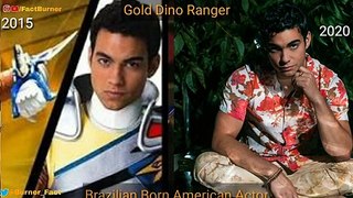 Power Rangers Dino Charge 2015 | Then And Now | Cast And Crew