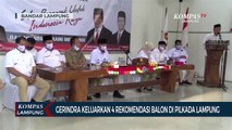Gerindra Umumkan 4 Rekomendasi Bakal Pasangan Calon di Pilkada Lampung