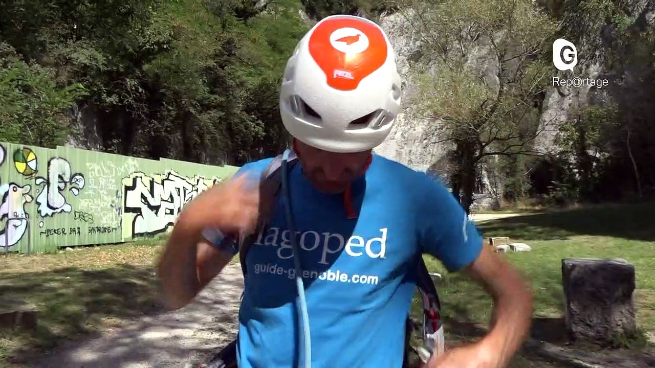 Reportage - Une ascension haute en couleurs et en sensations à la Via ferrata de Grenoble