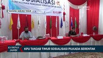 KPU Tanjab Timur Sosialisasi Pilkada Serentak